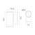 exaktor Outdoors wall luminaire ivy s 1xled 830 dim bl