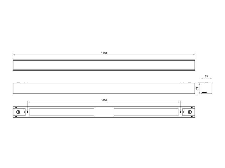 exaktor Pendelarmatur stratus l120 4700 840 mp de sv