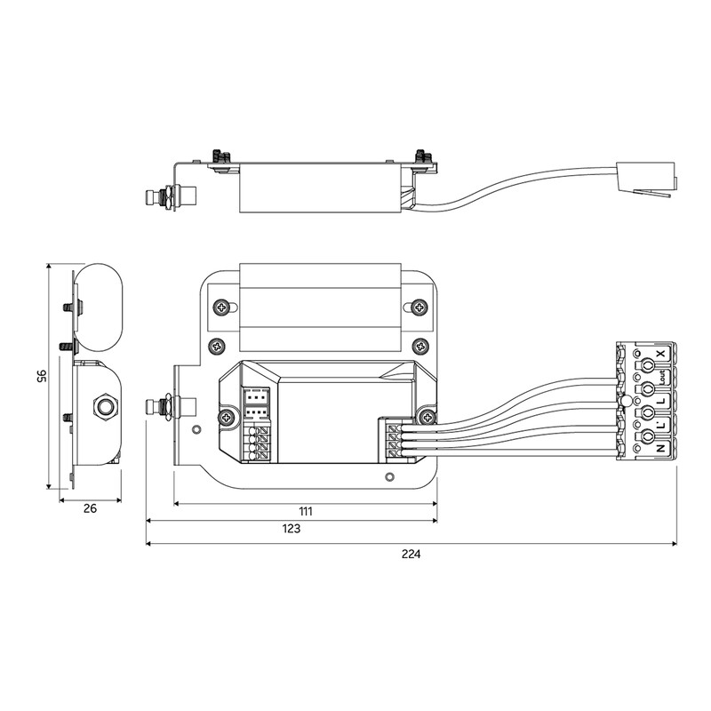 exaktor Electrical accessories isa emergency light kit