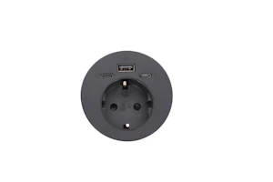 onnline Uttagspanel 1s 1xusb a,c 30w svart