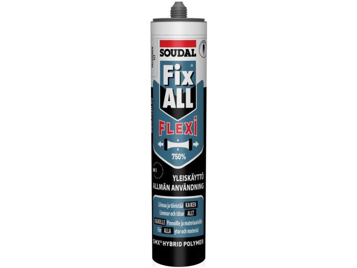LIIMAMASSA SOUDAL FIX ALL FLEXI 290ML VALKOINEN
