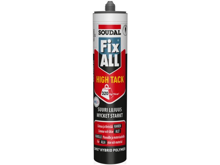 soudal Liimamassa soudal fix all high tack 290ml musta