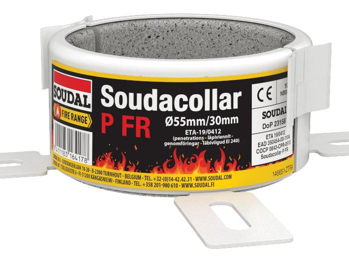 PALOKATKOMANSETTI SOUDAL SOUDACOLLAR P FR HALK125/60MM