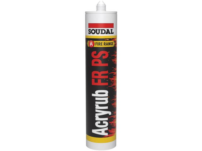 PALOAKRYYLIMASSA SOUDAL ACRYRUB FR PS 600ML VALKOINEN