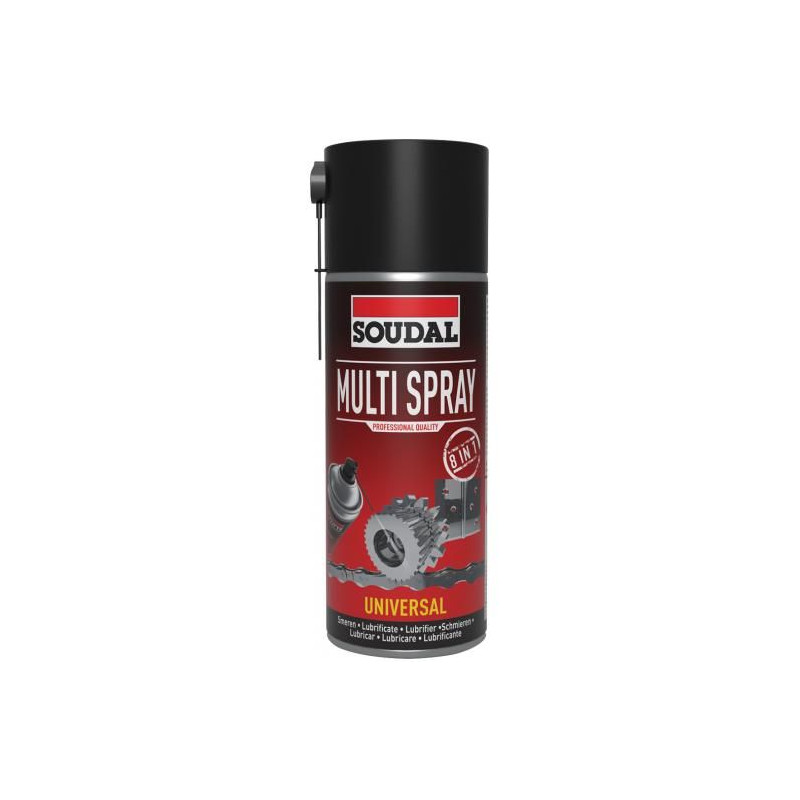 soudal Voiteluaine soudal multi spray 400ml kirkas