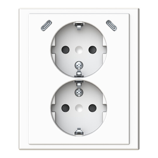SOCKET OUTLET W USB IMPRESSIVO SOCKET OUTLET W USB