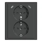 SOCKET OUTLET W USB IMPRESSIVO SOCKET OUTLET W USB