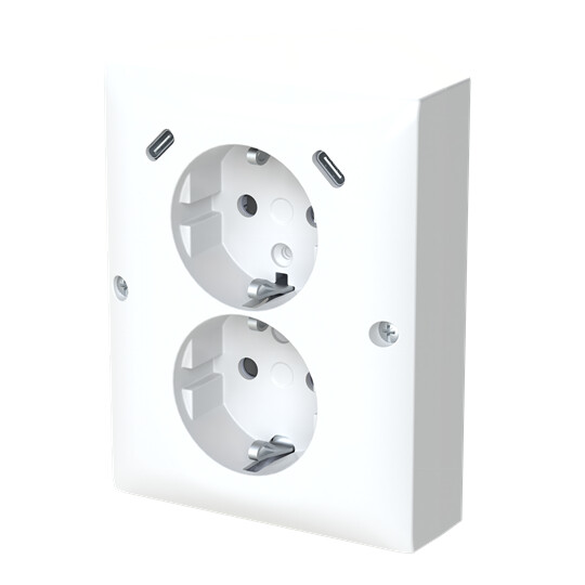 abb Pistorasia saga 2s/16a/ip21 ppj usb c c val