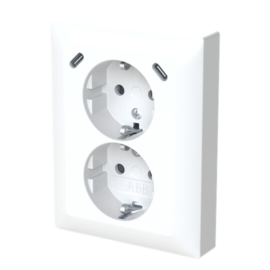 abb Pistorasia saga 2s/16a/ip21 ukj 0x usb c c val