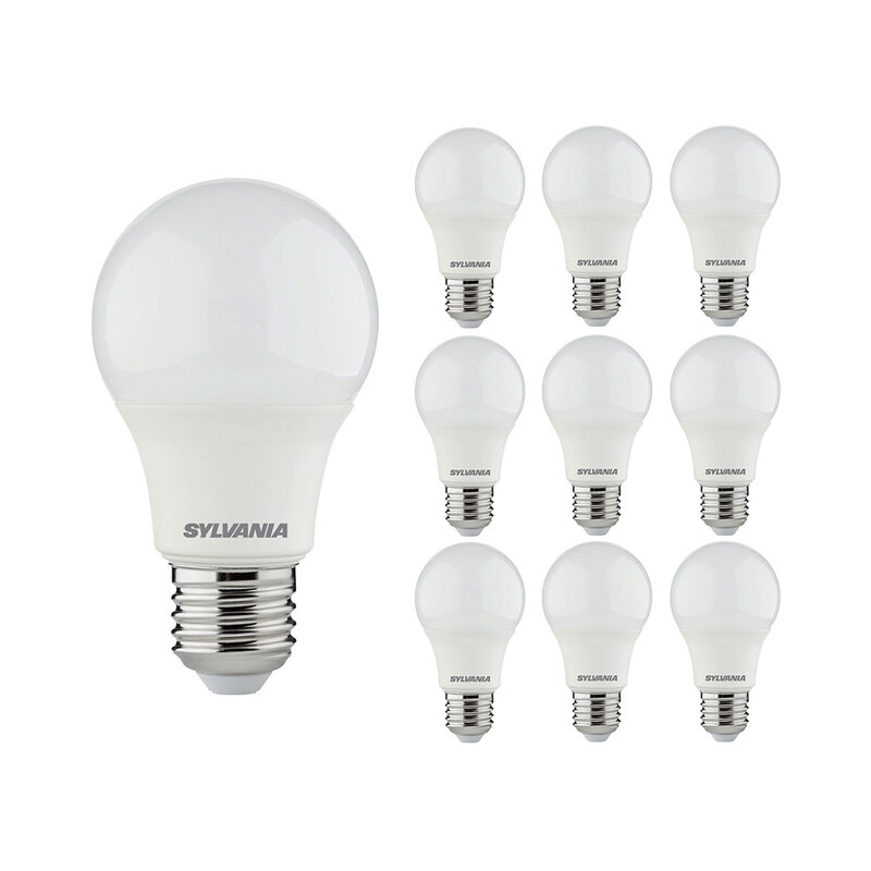 sylvania Vakiolamppu toledo gls a60 7w/827 806lm e27 op 10 kpl