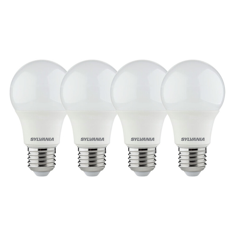 sylvania Vakiolamppu toledo gls a60 9,5w/840 1055lm e27 4 kpl