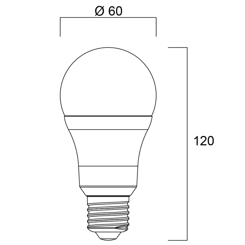 sylvania Led lamp toledo gls a60 13w/827 1521lm e27 4 pcs