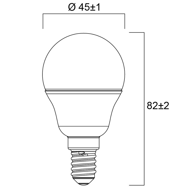 sylvania Pienkupulamppu toledo ball 2,2w/827 250lm e14 op