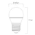sylvania Pienkupulamppu toledo ball 4,2w/865 470lm e27 op