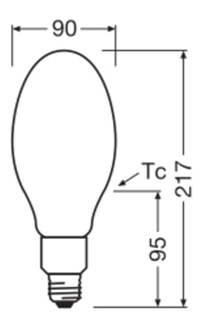 ledvance Ympärisäteilevä lamppu hid led hql fil v 38w/827 5400lm e27