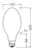 ledvance Ympärisäteilevä lamppu hid led hql fil v 60w/840 9000lm e40