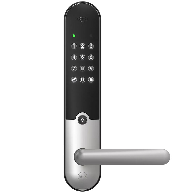 SMART LOCK YALE DOORMAN L3 BRUSHED STEEL
