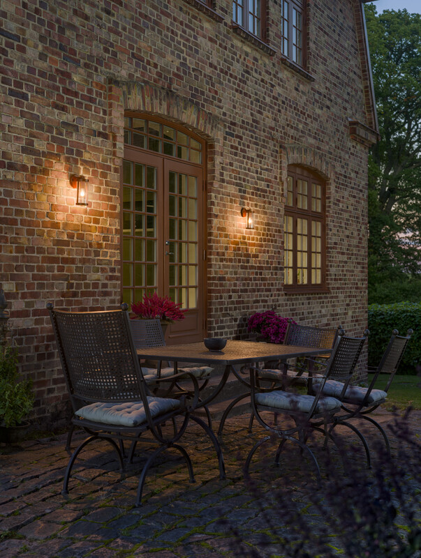 konstsmide Outdoors wall luminaire catania 7361-971 ip44 e27 br