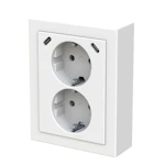 SOCKET OUTLET W USB IMPRESSIVO SOCKET OUTLET W USB
