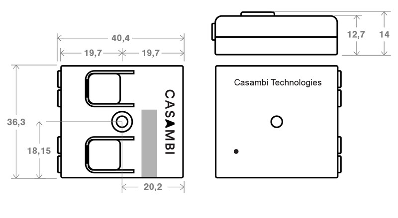casambi Ohjausyksikkö cbu-ted-lr