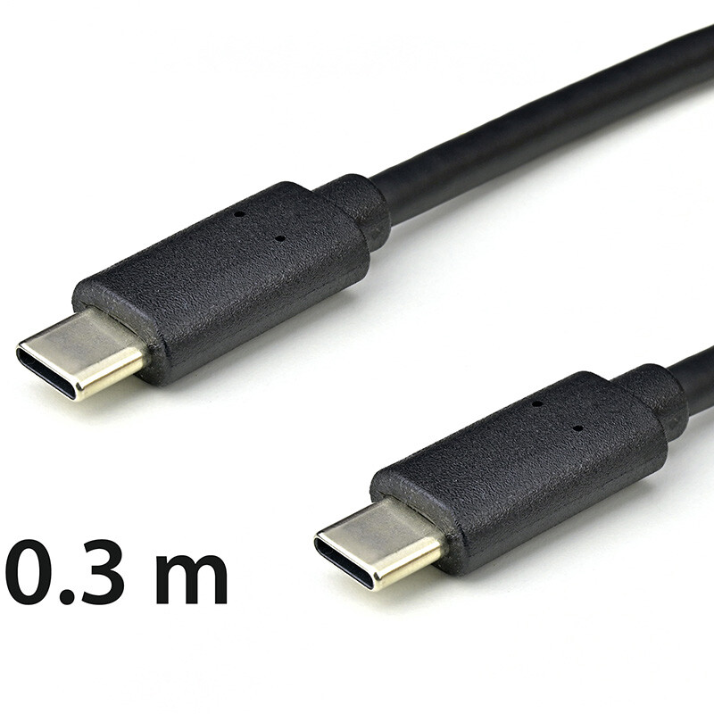 finnsat Coupling cable usb-c  usb-c, p+d, 0.3m