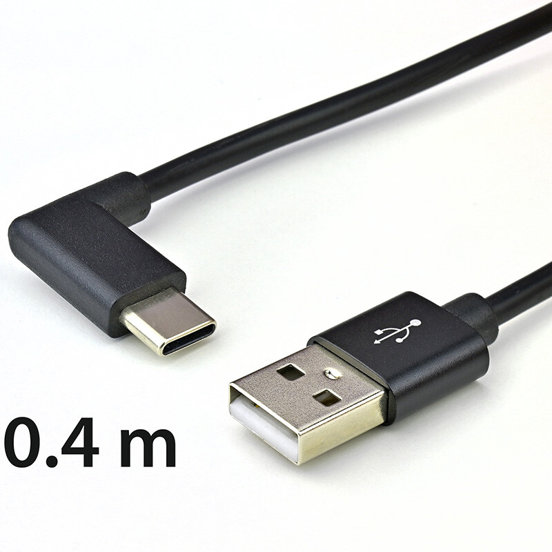 LIITOSJOHTO USB-A  USB-C, 0.4 M