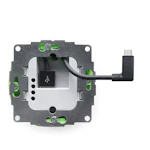 VIRTALÄHDE SCHARGE UPPOAS. 230V, 12W, USB-C