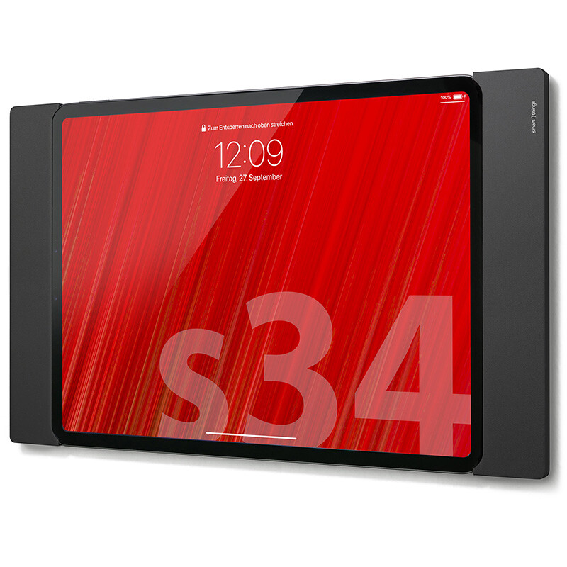 SEINÄTELINE SDOCK FIX LUKITTAVA A12.9″, MUSTA