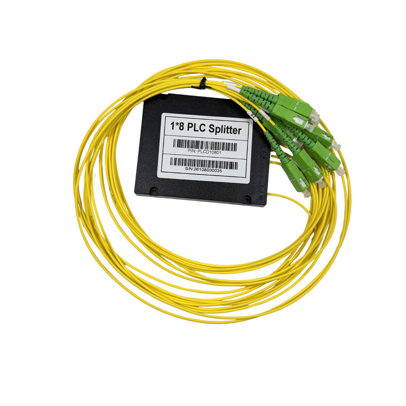 OPTICAL SPLITTER PLC 1 8 SC APC 10DB ABS
