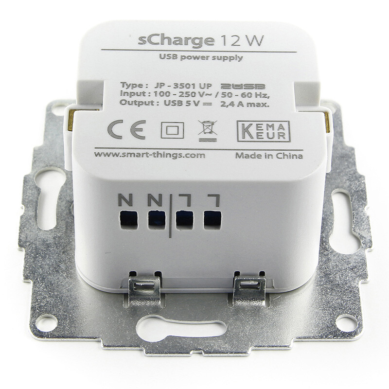 finnsat Virtalähde scharge uppoas. 230v, 12w, lightning