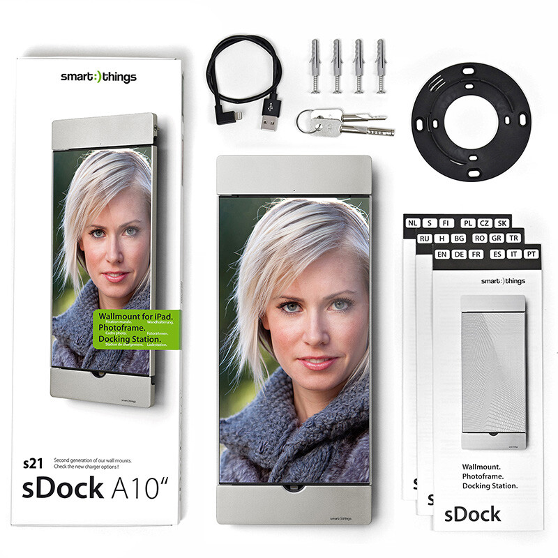 finnsat Vägg stativ sdock sdock fix ipad pro 11, silver