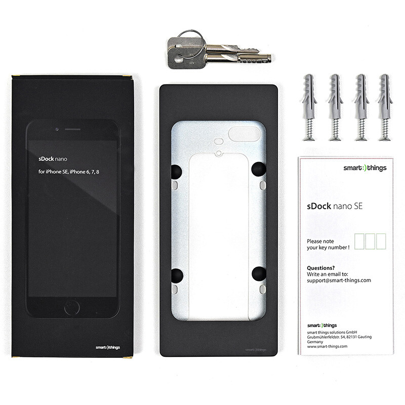 finnsat Seinäteline sdock nano sdock nano ipt, valkoinen