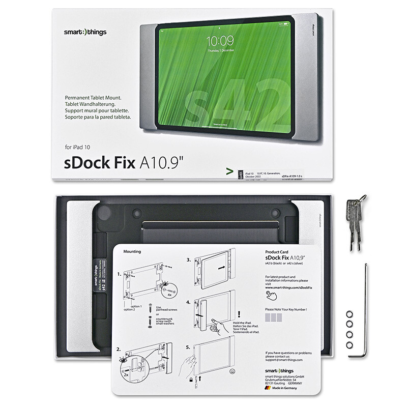 finnsat Vägg stativ sdock fix sdock fix a11″, silver