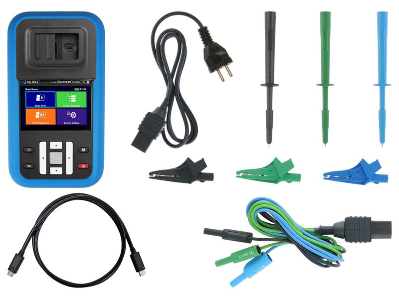 metrel El.installation tester metrel mi-3136 eurotest combo xc