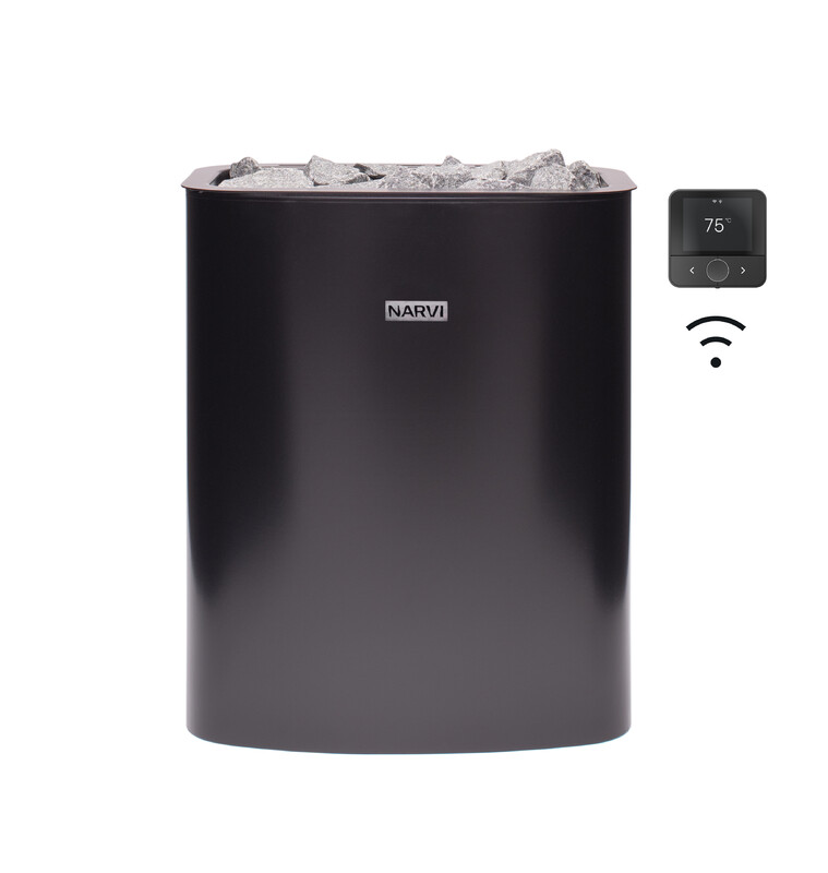 ELEKTRISK BASTUAGGREGAT NARVI NC ELECTRIC FLOW WIFI 6KW SV