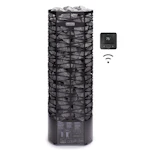 ELEKTRISK BASTUAGGREGAT NARVI SAANA FLOW WIFI 6,8KW SVART