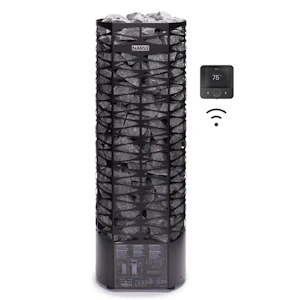 narvi Sähkökiuas narvi saana flow wifi 9,0kw musta