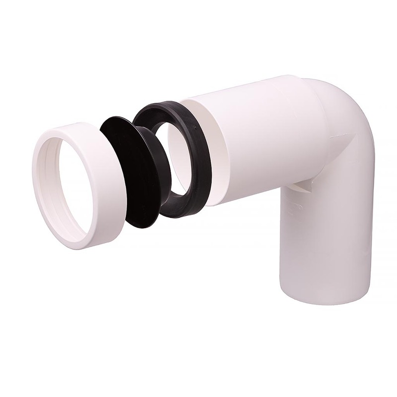 merika Wc connector merika bend 110, left 50m 1126