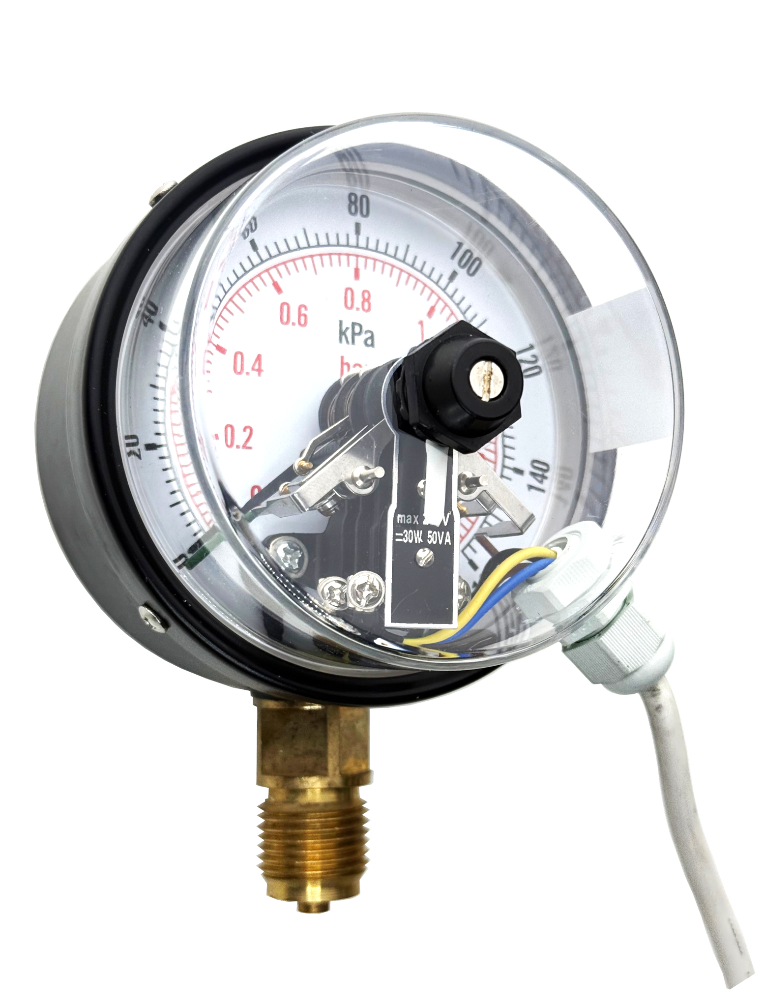 PRESSURE GAUGE M-103CJM/SH250 1/2x100MM 0-1,6 BAR