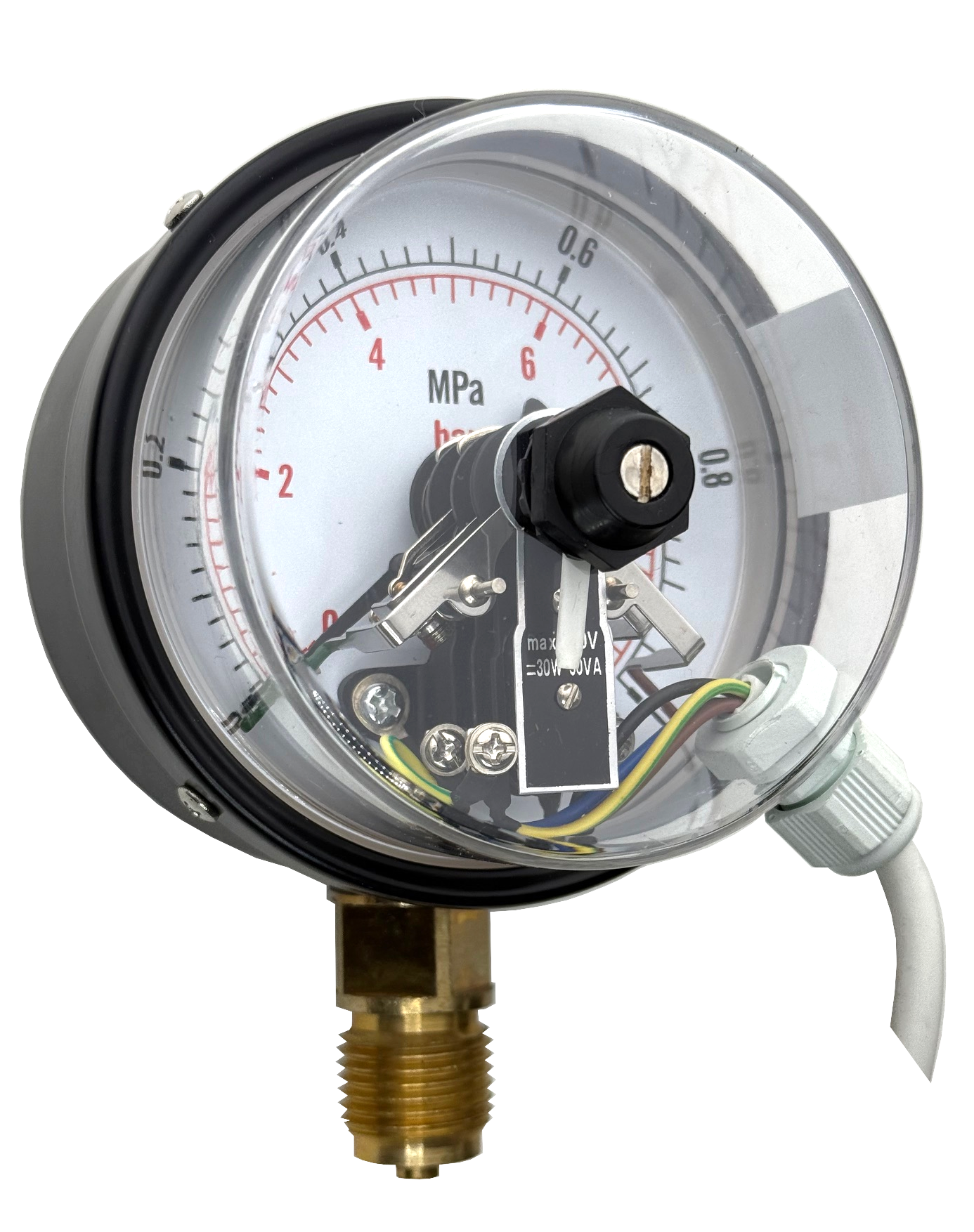 PRESSURE GAUGE M-103CJM/SH250 1/2X100MM 0-10 BAR