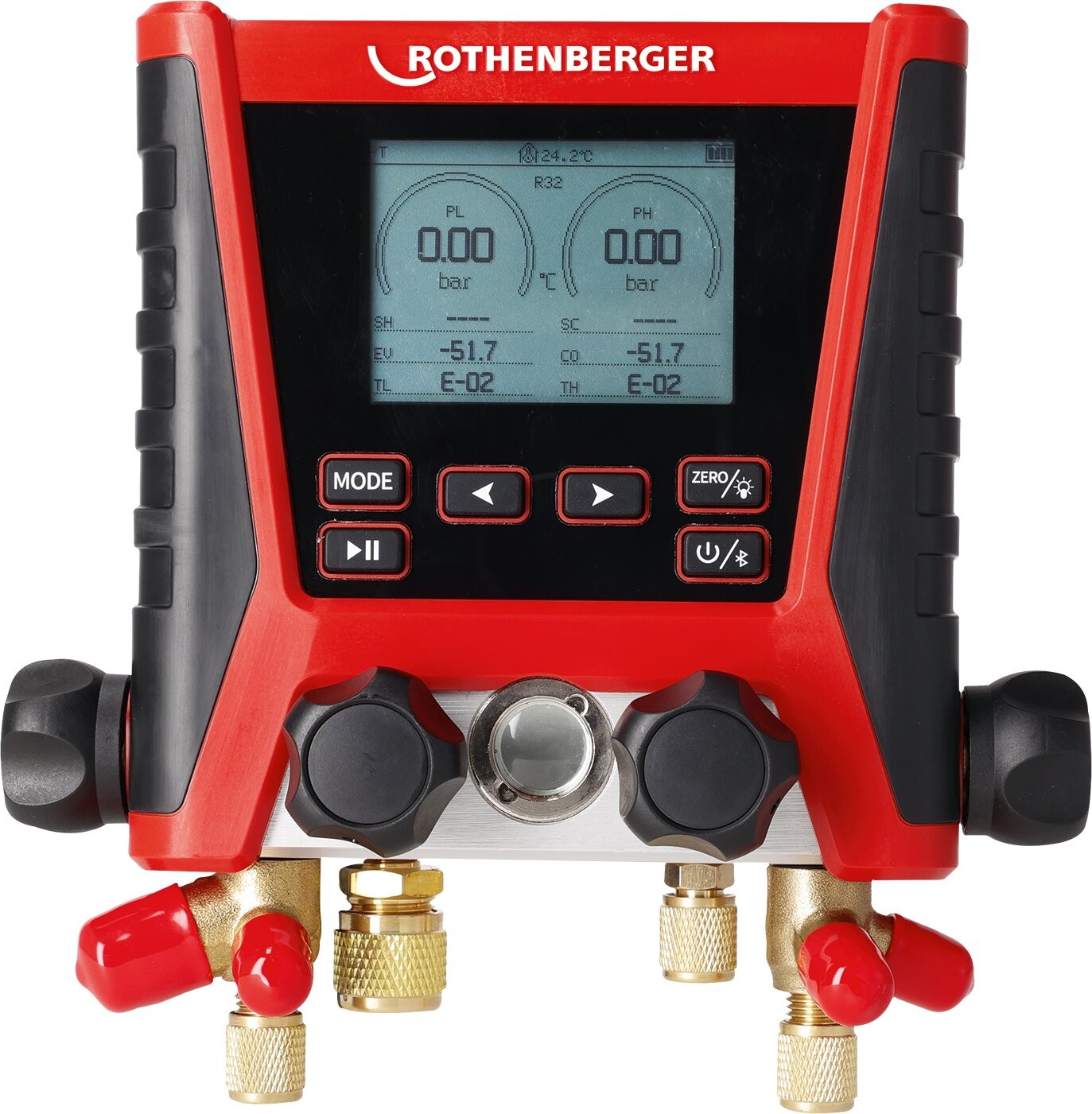 MANIFOLD ROTHENBERGER ROCOOL MAXI DIGITAL 4-WAY
