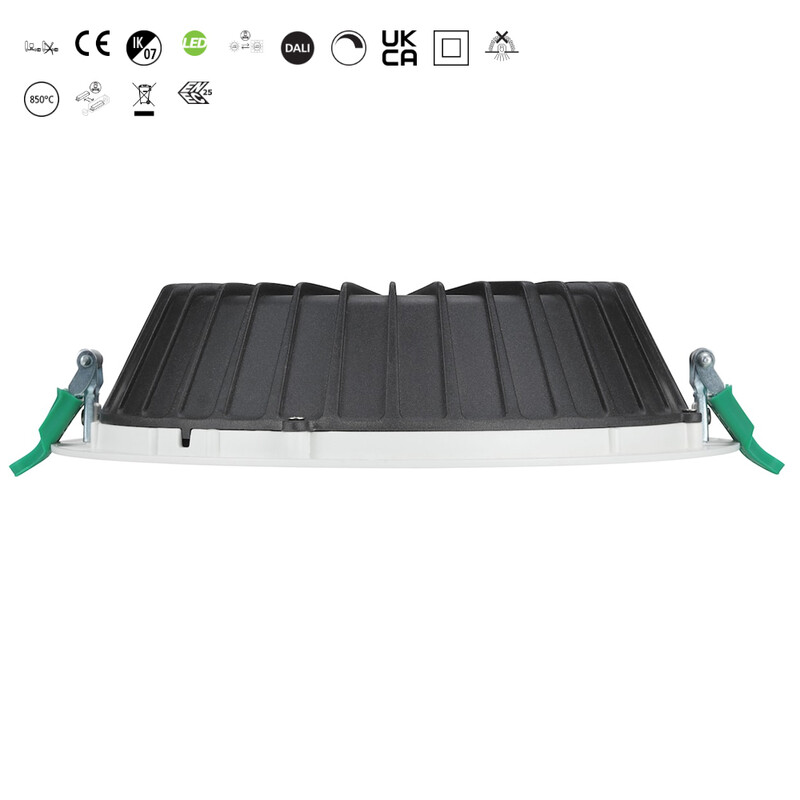 sylvania Downlight insaver ip54 225 40w 4800lm 830 dali