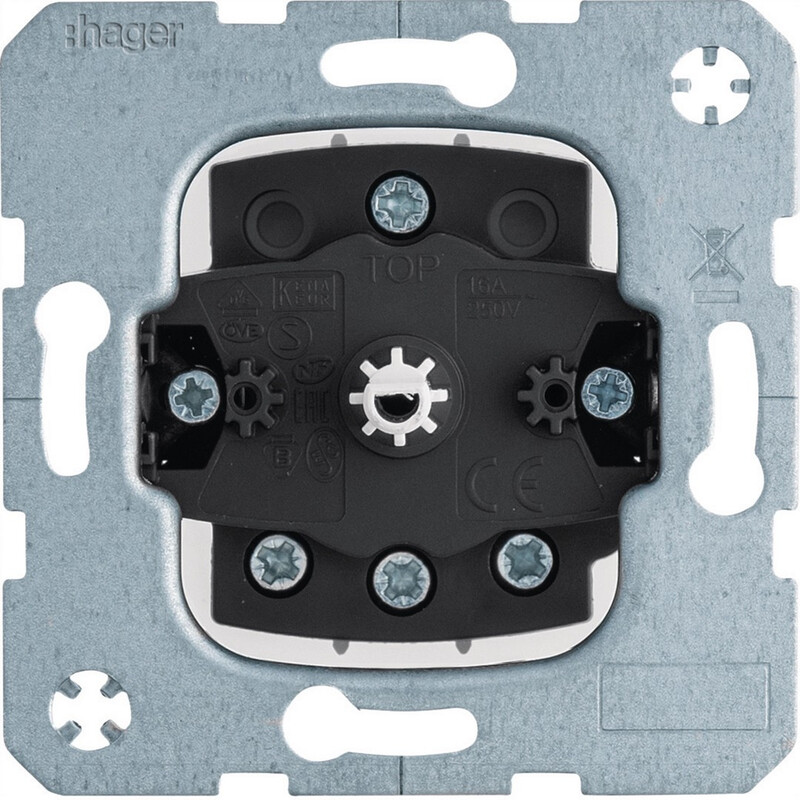 hager Brytare s.1 2-1-3/10a/250v ur