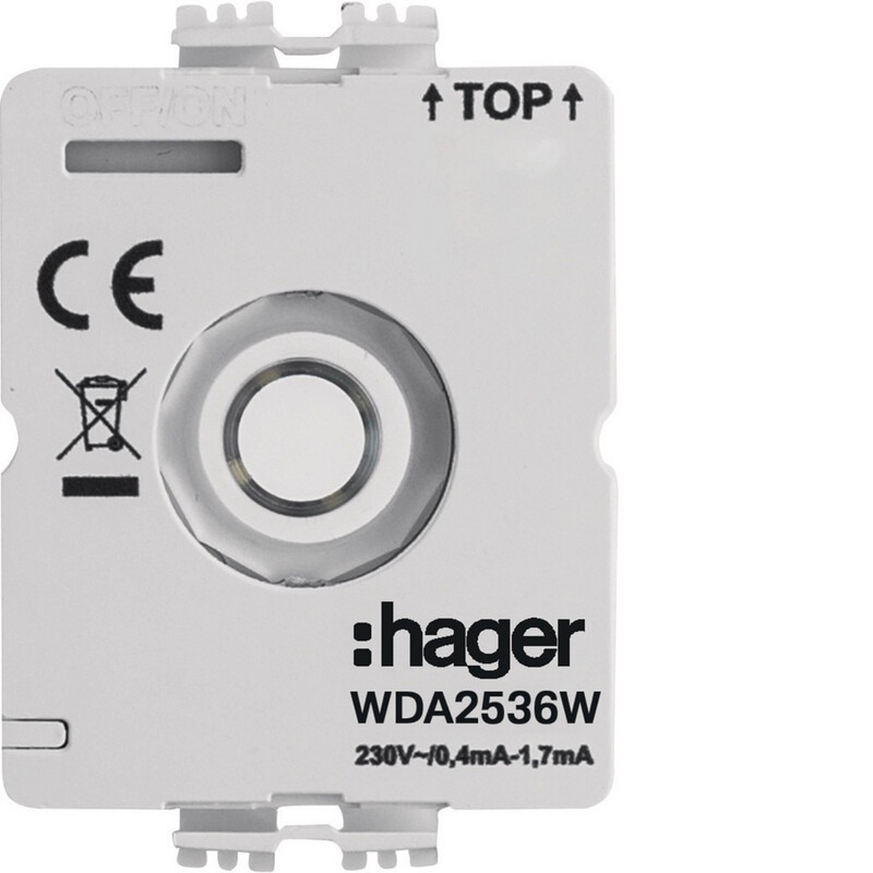 hager Merkkilamppu 1930 kytk./pain. 0.4ma/230v