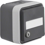 SOCKET OUTLET W.1 1S/16A/IP55 KL/MS PPJ GRAY