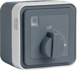 hager Timer w.1 2/10ax/250v 25s/15min ppj gray