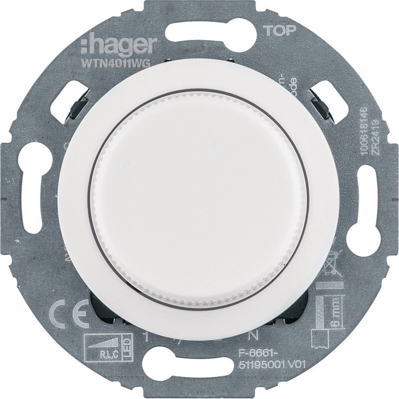 hager Valonsäädin 1930 3-100w rlc+led laaj. ukr val