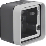 SUFACE MOUNTING BOX W.1 1-F. W.1-BOXES GRAY