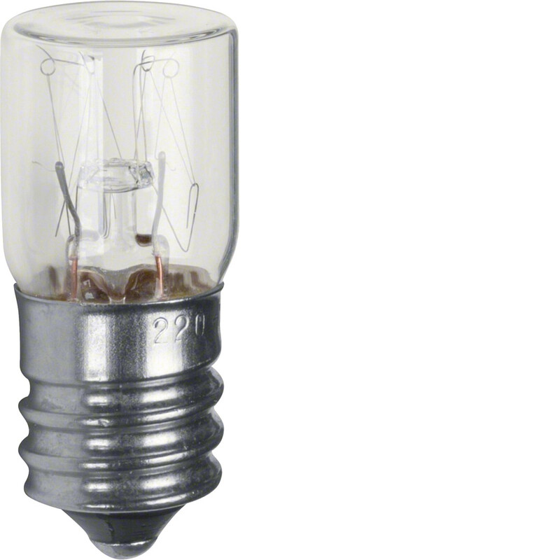 INCANDECENT LAMP S.1 CLEAR 230VAC 3W E14 FLAT
