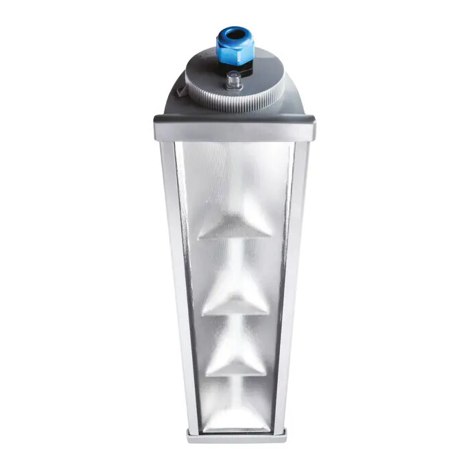 SEALED INDUSTRIAL LUMINAIRE ACCIAIO A218RD/B5+T